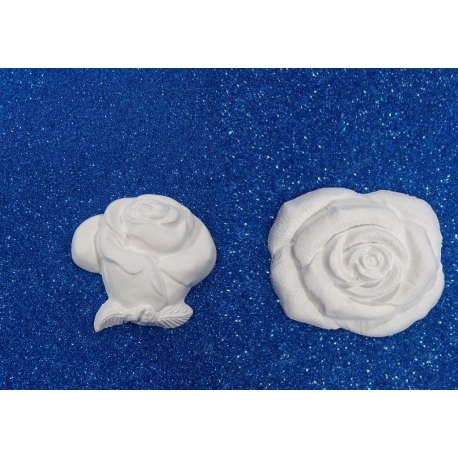 Rosa gesso ceramico profumato per fai da te 5.5 cm