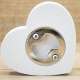 Apribottiglie cuore legno ed acciaio linea Juliette